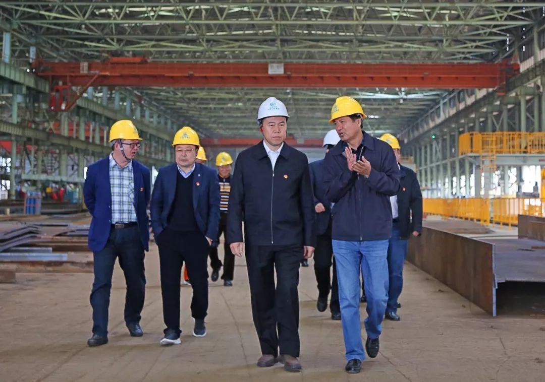 中鐵工業(yè)黨委書記、董事長易鐵軍調(diào)研中鐵南方工程裝備公司