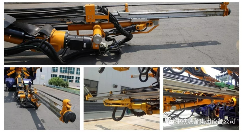 隧道施工神器———中鐵裝備三臂鑿巖臺(tái)車