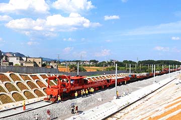 CCPG500型高速鐵路無縫線路鋪軌機(jī)組