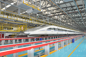 鐵路動車組檢修作業(yè)平臺