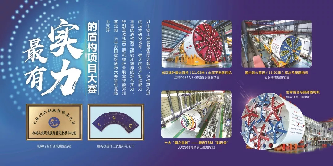 我國首個國家級盾構(gòu)技能大賽，在中鐵裝備開賽