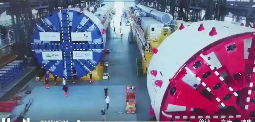電視劇《奮進(jìn)的旋律》CCTV-1黃金檔播出，盾構(gòu)機(jī)吸睛出彩